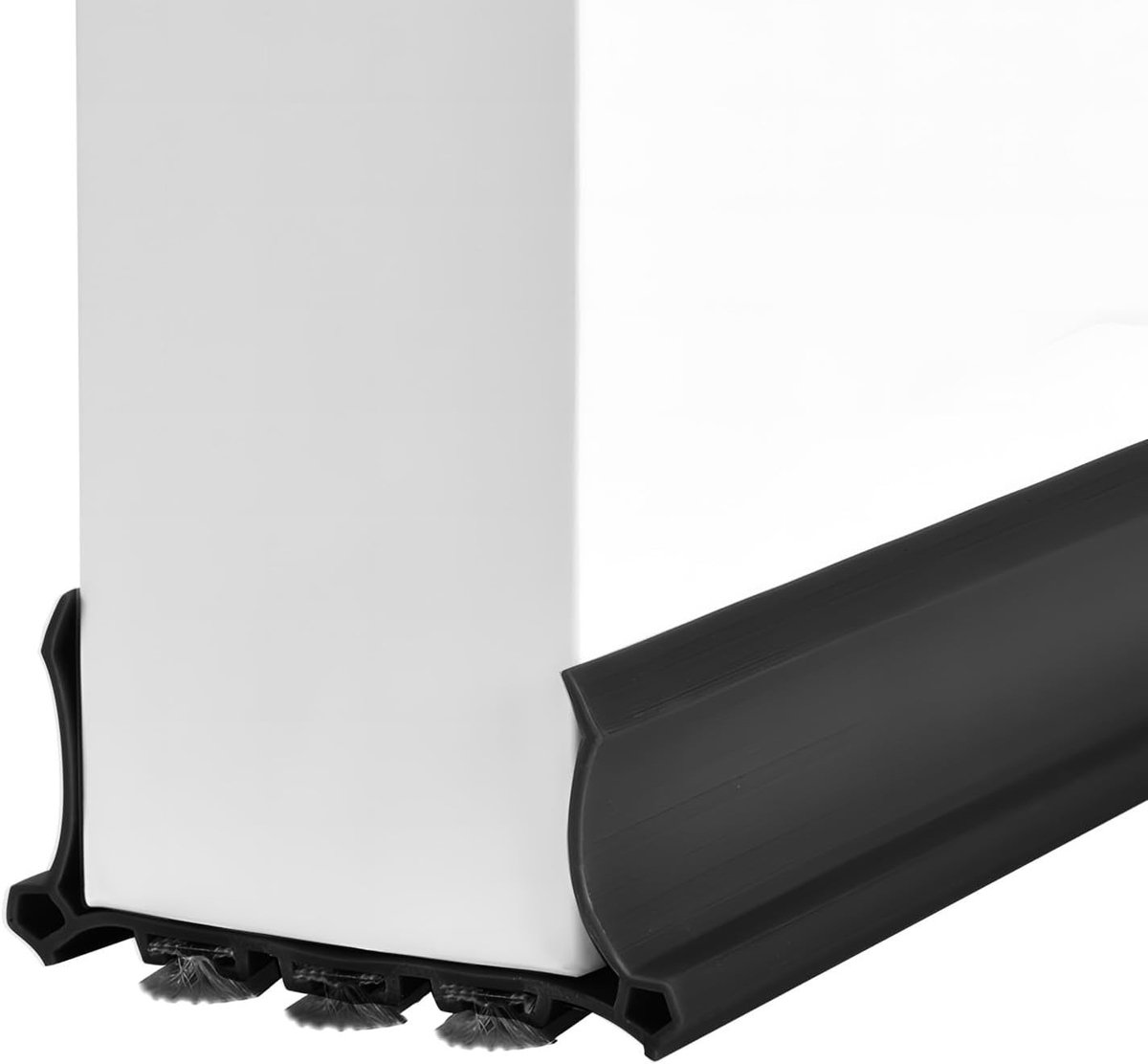 Draught Excluder voor Deuren van 98 cm met Viltstrips, Verbeterde Deurdichting, Zelfklevend voor Geluidsisolatie, Windbescherming en Stofafscheiding