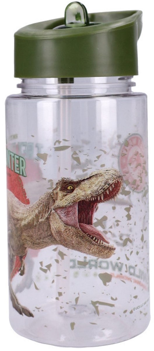 Jurassic World lunchset; lunchbox, snackbox en drinkfles van Jurassic World — afbeelding 4