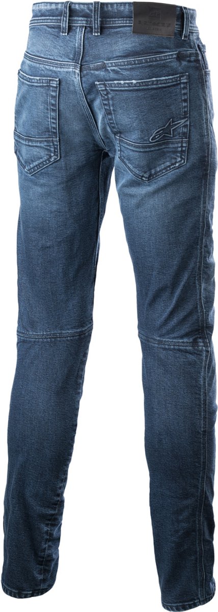 Alpinestars Argon Slim Fit Denim Motorfiets Textiel Broek -
