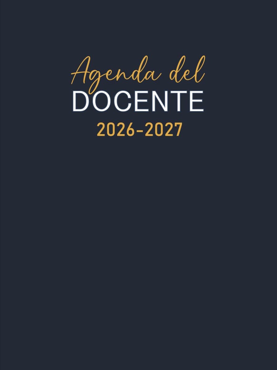 Agenda del Docente 2026 2027 A4 - Groot week- en maandoverzicht - 1 week in 2 pagina's - Ideaal voor docenten - SnelShoppen