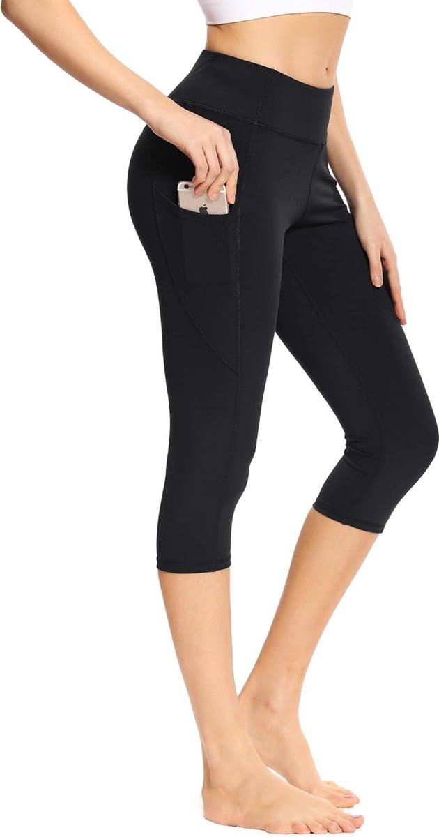 Leggings voor Dames, Sportleggings voor Dames (met Zak, Hoge Taille