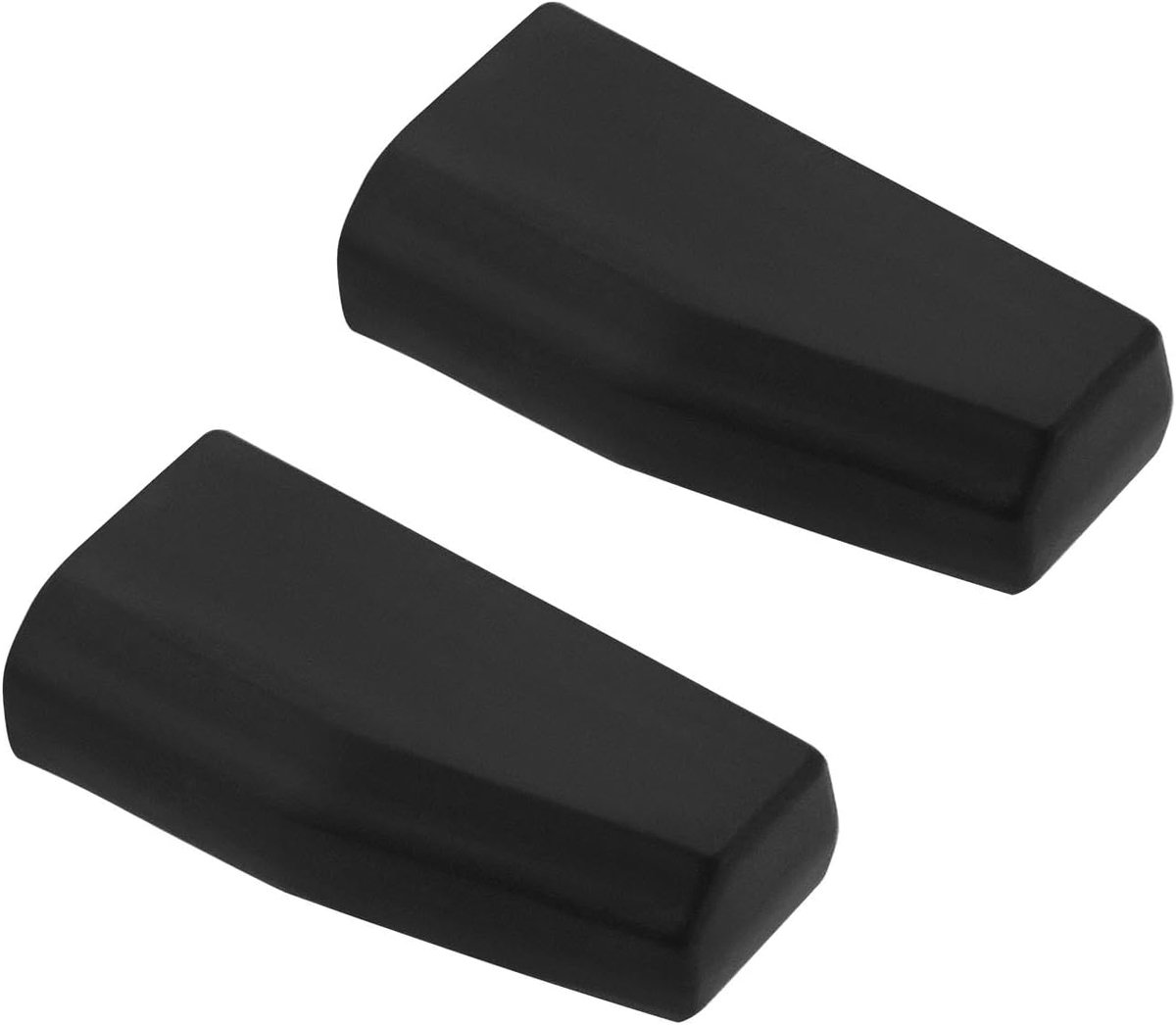 2 STKS Afstandsbediening Key Chip ID83 4D63 80 Bit Autosleutel Transponder Compatibel met Ford Fiesta Mk5 2002-2008 Compatibel met Mazda 2 2003 12x5.8x3.1mm Zwart