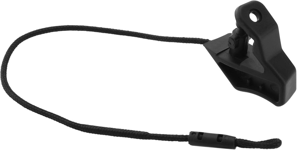 SnelShoppen - Parcel Shelf String Cord Vervanging Links 8V4867667 Geschikt voor Audi A3/S3 2013-2016 Achterklep Strap Zwart Rubber Nylon Duurzaam