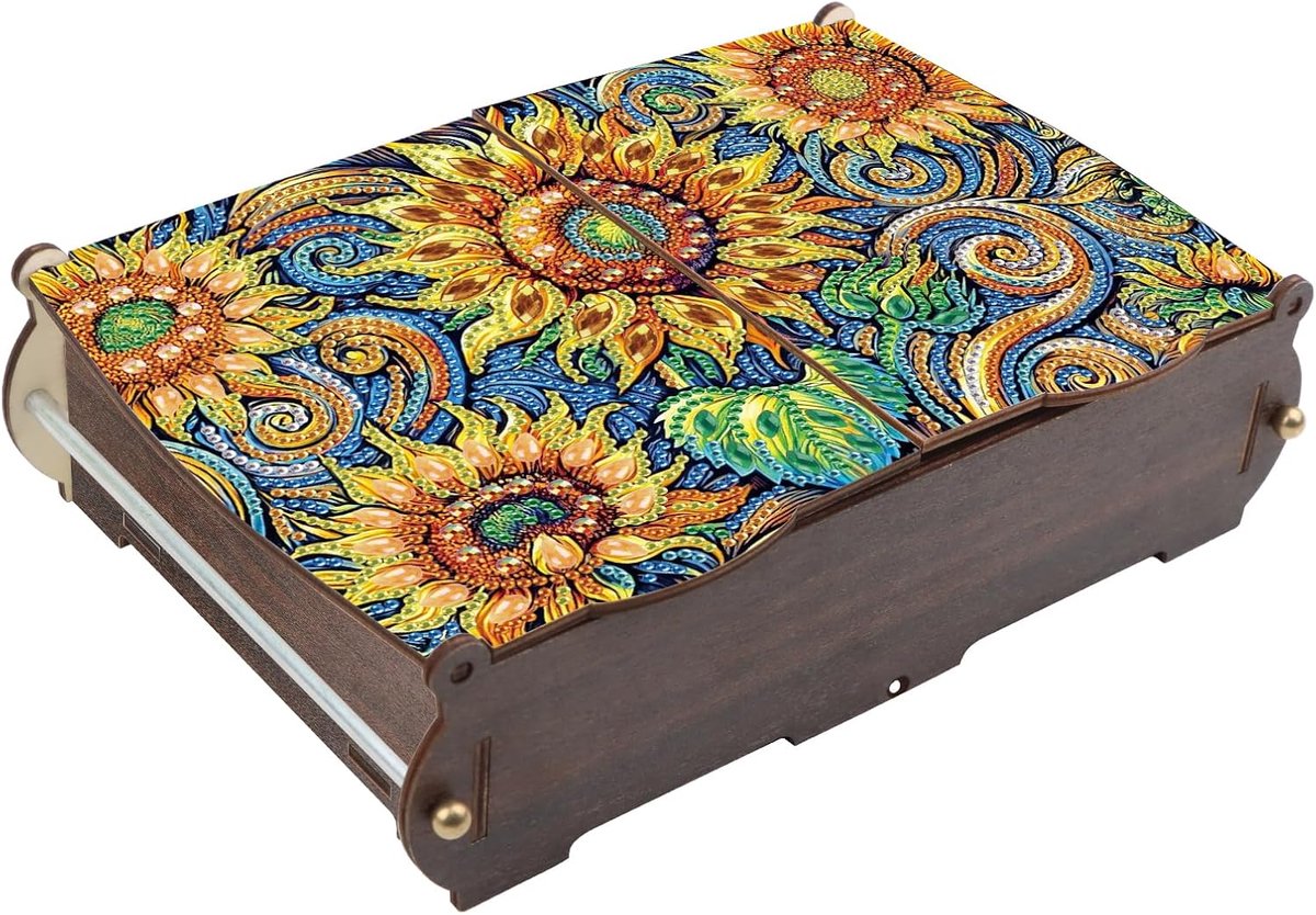 Diamond Painting Bureau-organizer, 24 x 15 cm, brochures