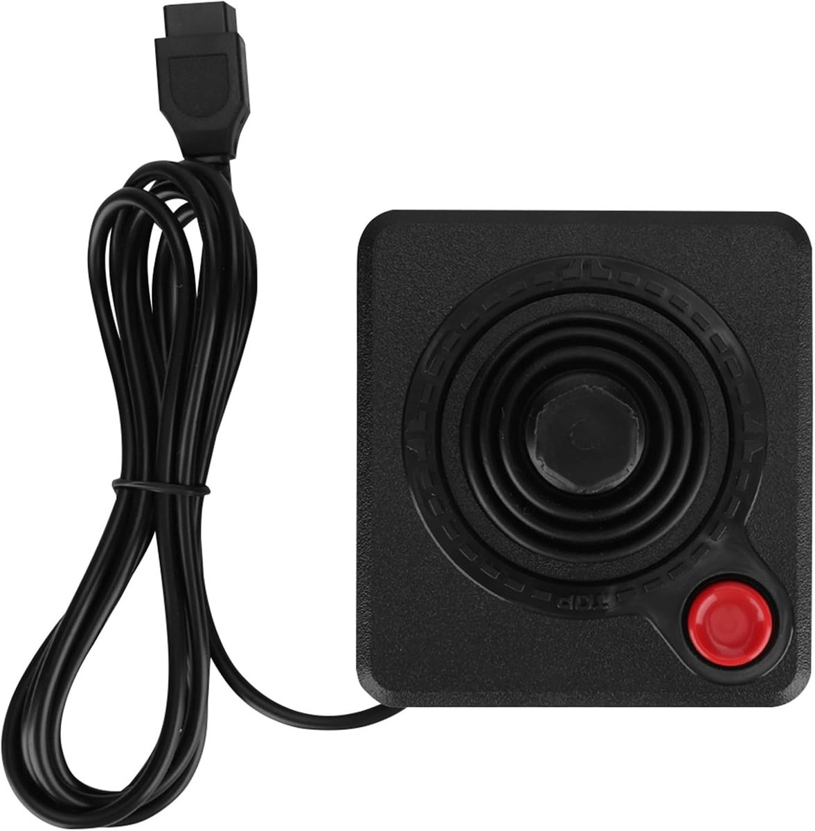 SnelShoppen - Retro Joystick Controller voor Atari 2600 7800 - 3D Analoge Joystick Game Control - Duurzaam ABS Plastic - Precisie Bediening - Geschikt