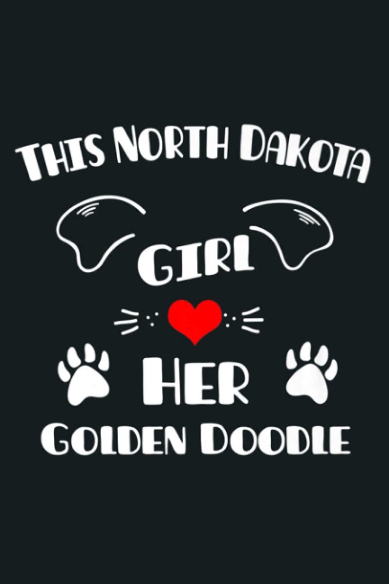 SnelShoppen - This North Dakota Girl Loves Her Chihuahua Notitieboek Planner - 6x9 inch Dagelijkse Planner Journal, To Do Lijst Notitieboek, Dagelijks
