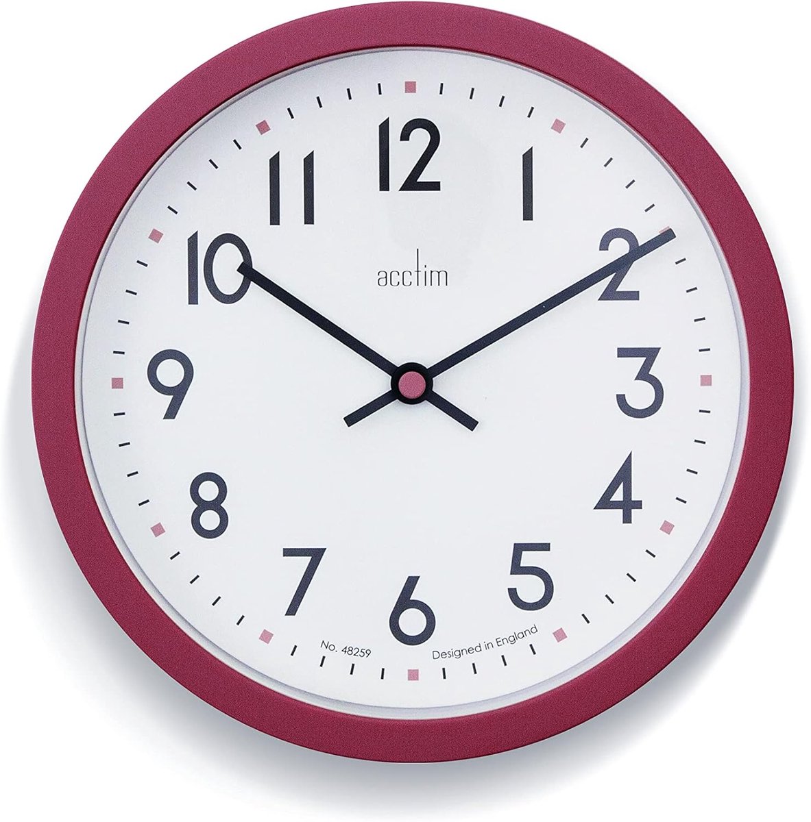Acctim Elstow Kleine Keuken Wandklok Quartz Retro Stijl Klei 20cm - ShopVlot