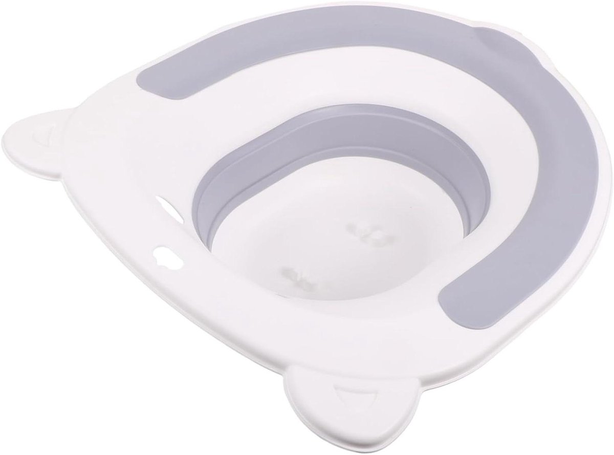 Bidet Zitbad - Zitbad Toilet - Postpartum Verzorging - Ergonomisch Ontwerp - 39x36.5cm - Grijs