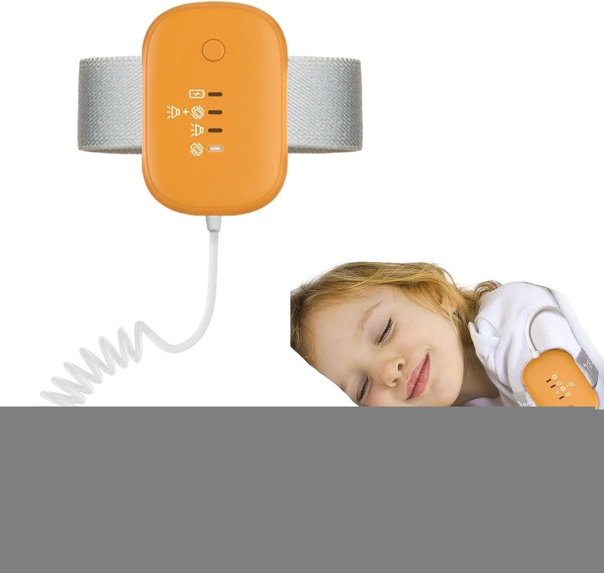 Potty Alarm Bedwetting - Nacht Training Alarm - Droge Nachten Krijgen - 3 Instelbare Modi