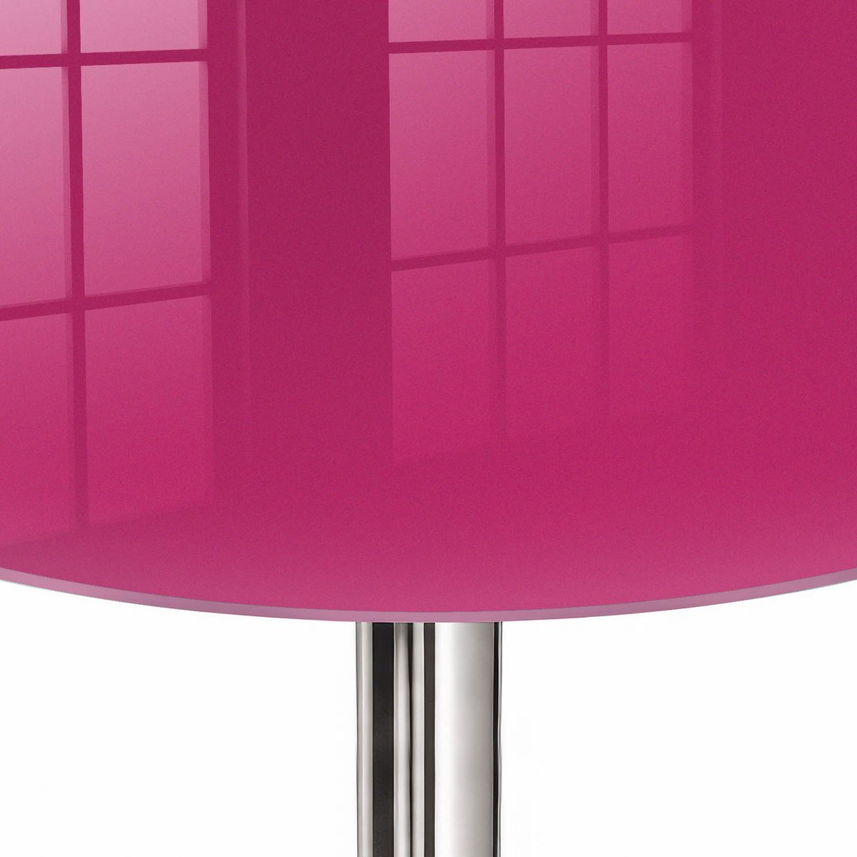 ArtPrintCave Intens roze Glazen Tafelblad fi70 cm - Tafelblad Rond - Roze Terrastafel - Achtergronden en patronen Keukentafel