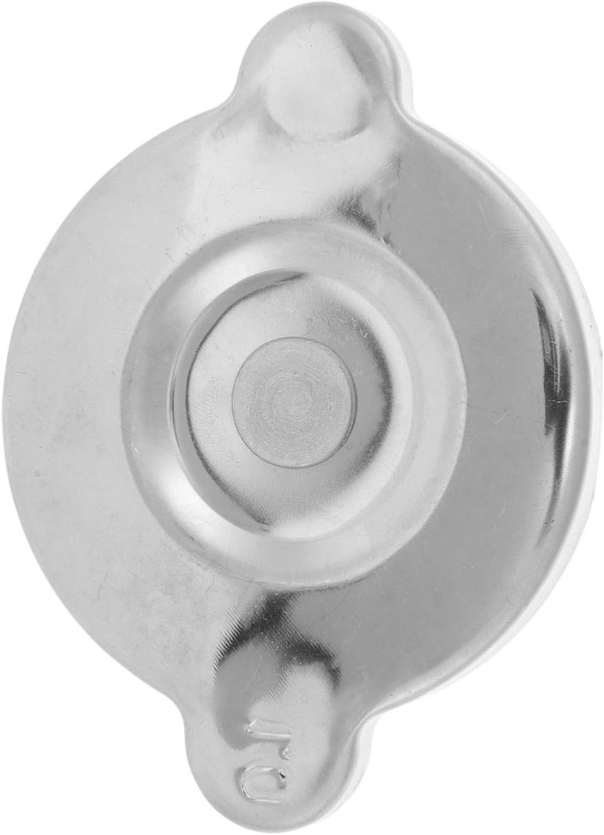 Radiatordop RVS - Koelvloeistofdeksel Motor - Motorbescherming - Vuilafstotend Waterdicht - 7.5 x 5.7 x 3 cm - Zilver