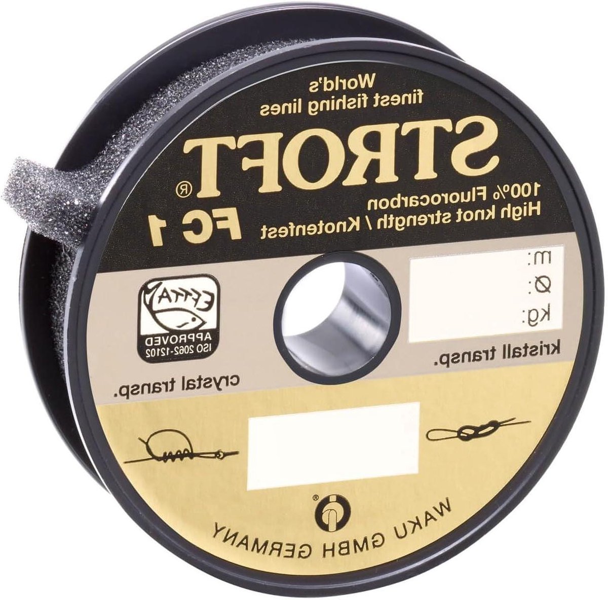 Fluorocarbon Vislijn - Monofilament Lijn - Vissen - Hoge Breeksterkte - 100m 0.520mm - Kristal Transparant