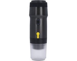 Draagbare Koffiemachine - Reis Koffiezetter - Onderweg Koffie Maken - 3-in-1 Capsule Compartiment - 30D x 20W x 8H cm