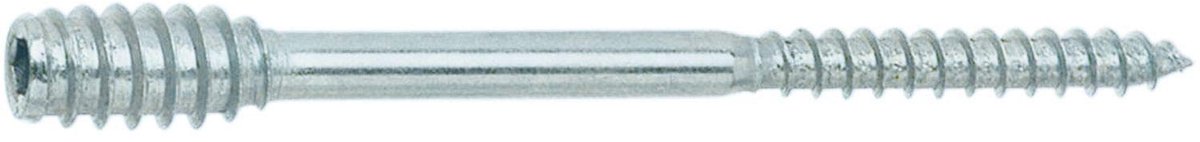 afstandsschroef 6x 80 met ISK verzinkt-blauw (afstandsschroef)