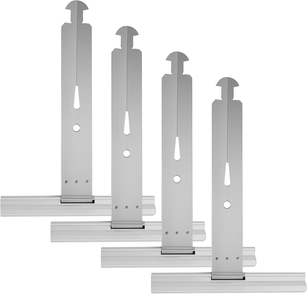 ophangveer mini - 4 stuks ophangveren rolluik veer met zwaluwstaart, rolluik ophanging van hoogwaardig verenstaal, mini-rolluikveren voor betrouwbare installatie en onderhoud
