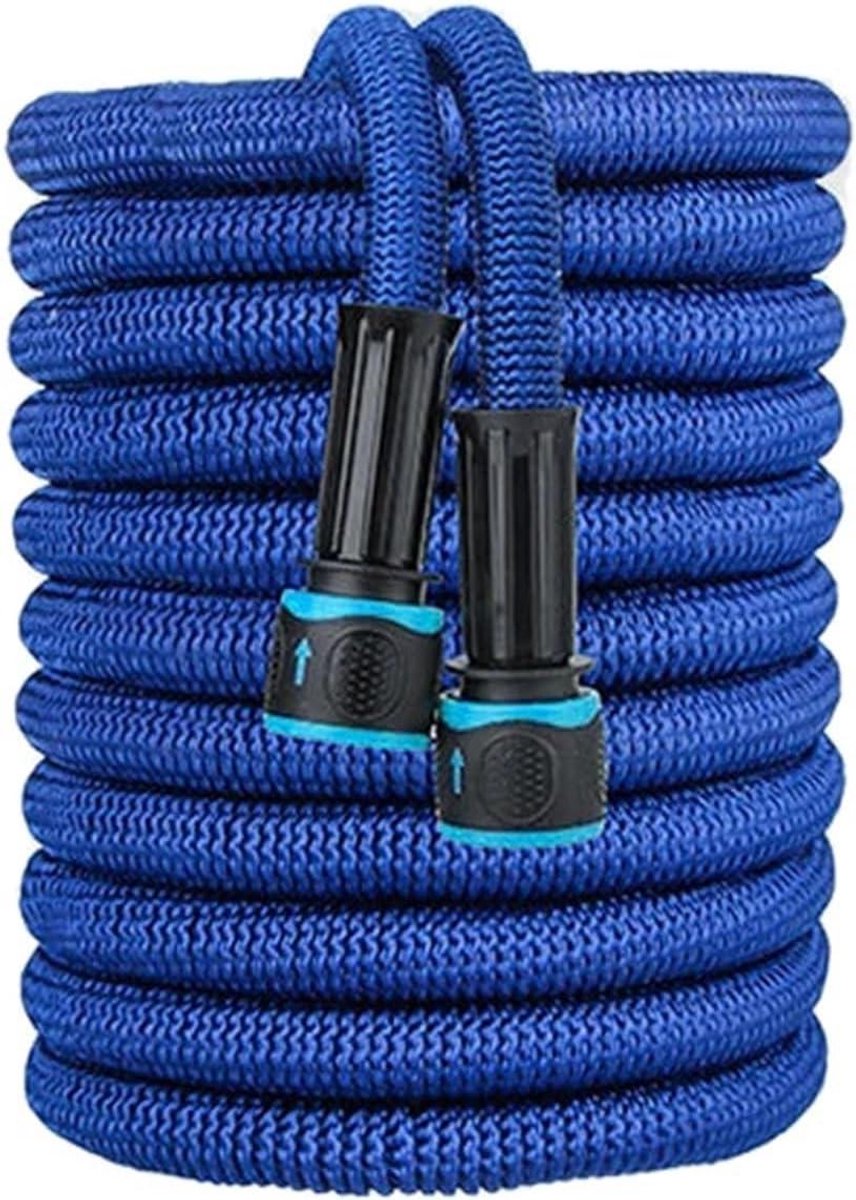 Tuinslang Uitbreidbaar - Flexibele Waterslang - Tuin Bewateren - Knikbestendig Ontwerp - 30 meter - Blauw