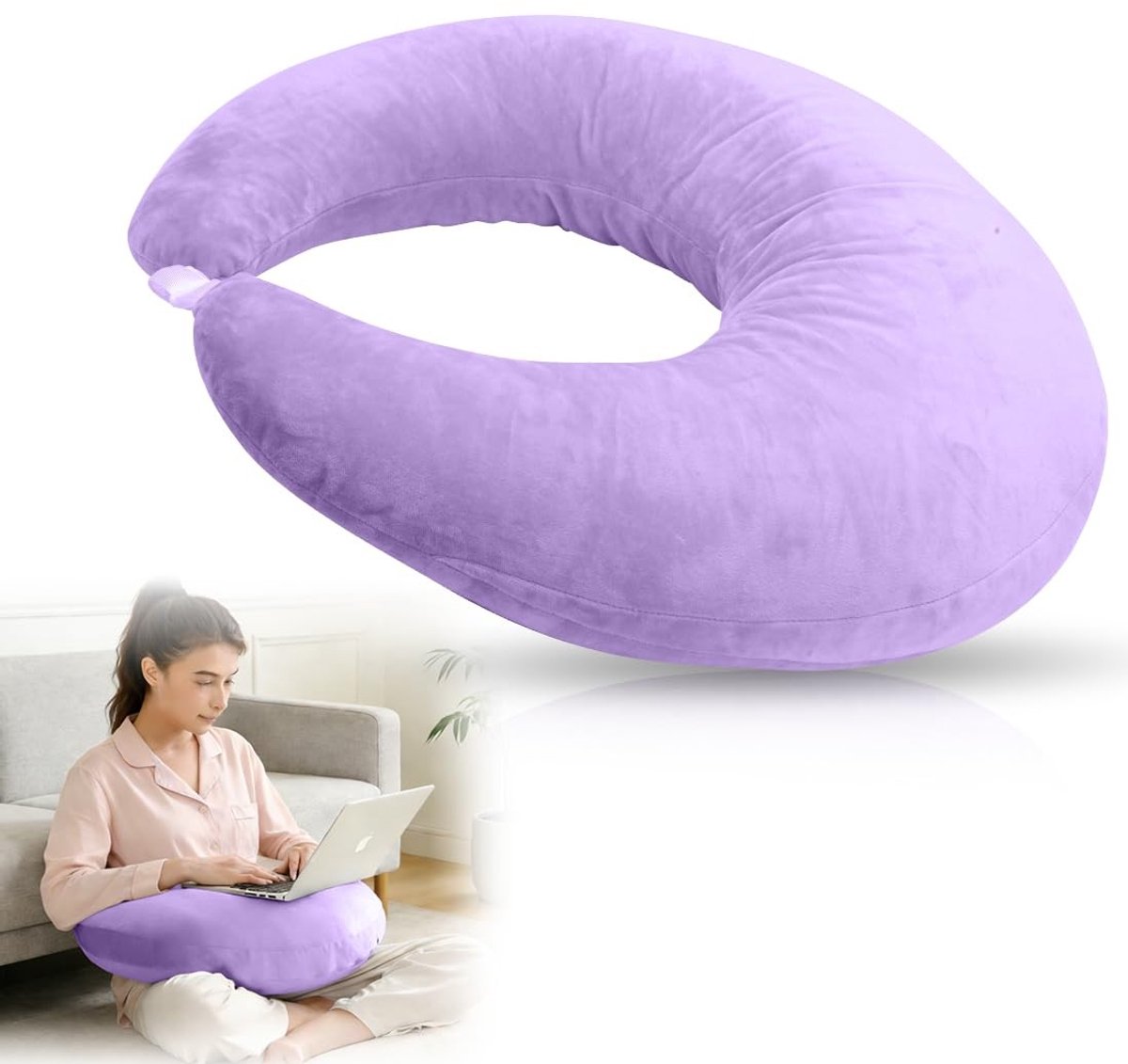 Omgoods - Ergonomisch Leeskussen voor Comfortabel Lezen en Spelen