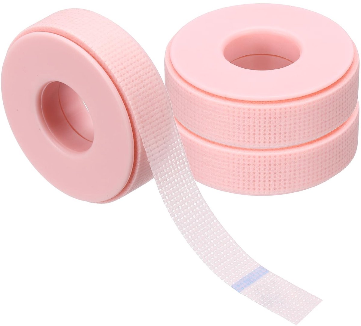 Omgoods - Wimperband, 3 Rollen Siliconen, Verwijderbaar, Ademend, Voor Wimperverlengingen