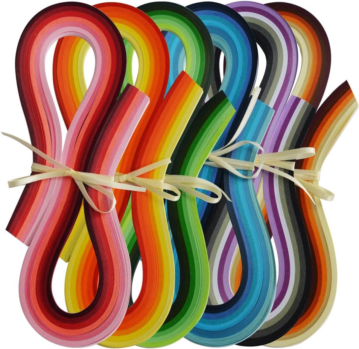 Multi-Color Quilling Strips Set 720 Strips 36 Kleuren 54 cm Lengte/Strip Papier Breedte 3 mm