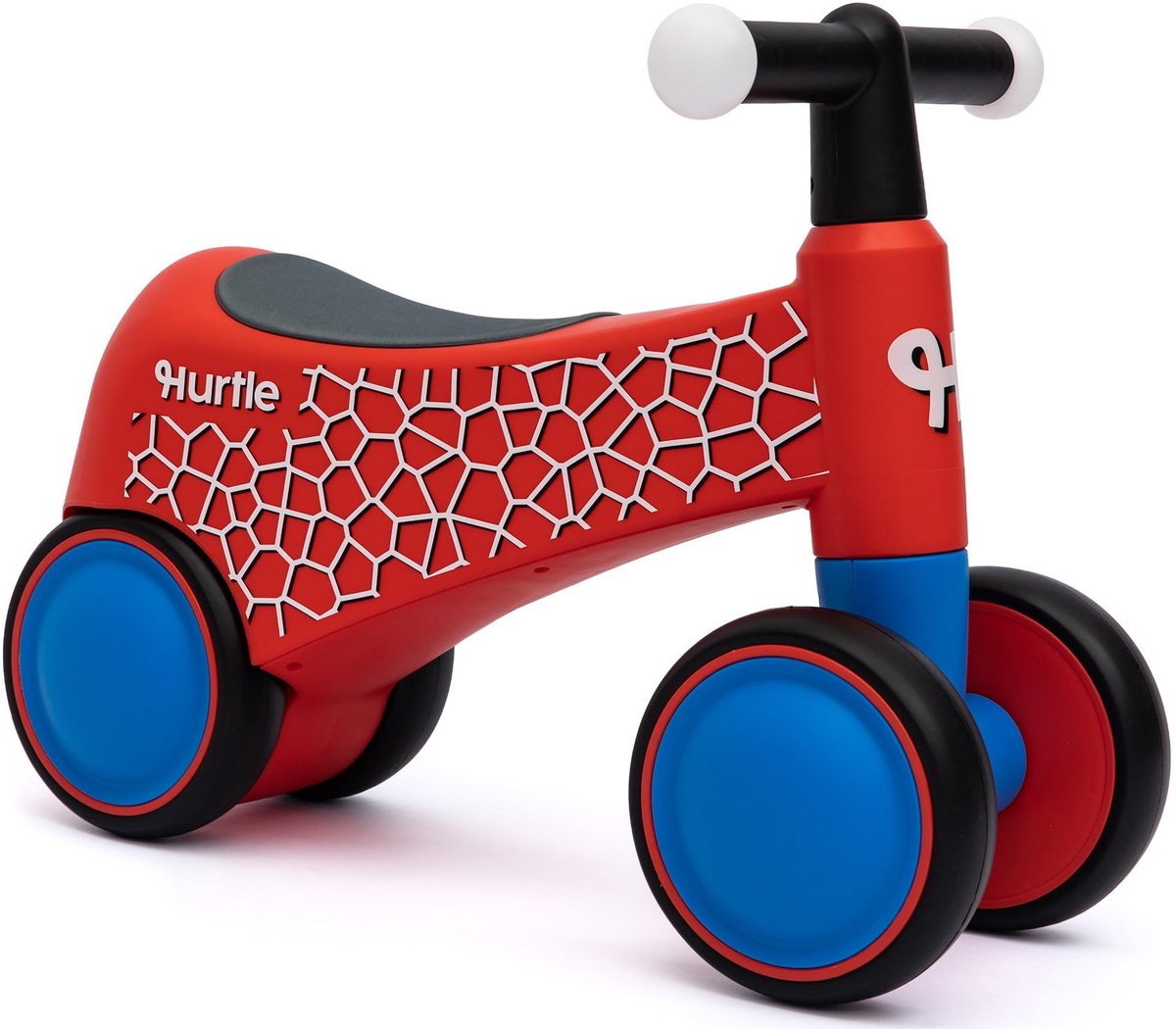 Omgoods - Balance Bike voor Peuters - Veilig Fietsen Leren met LED Stuur voor Kinderen 18-36 Maanden