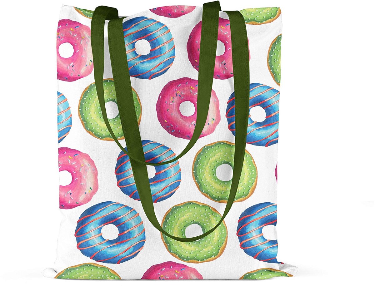 Omgoods - 100% Katoenen Tote Bag - Herbruikbare Eco-vriendelijke Tas