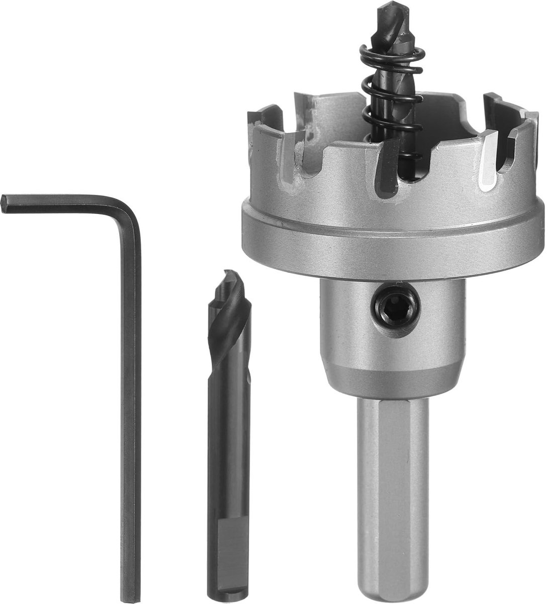 Omgoods - Metalen Boorzaag met Carbide Snede - 38 mm voor Aluminium en Kunststof