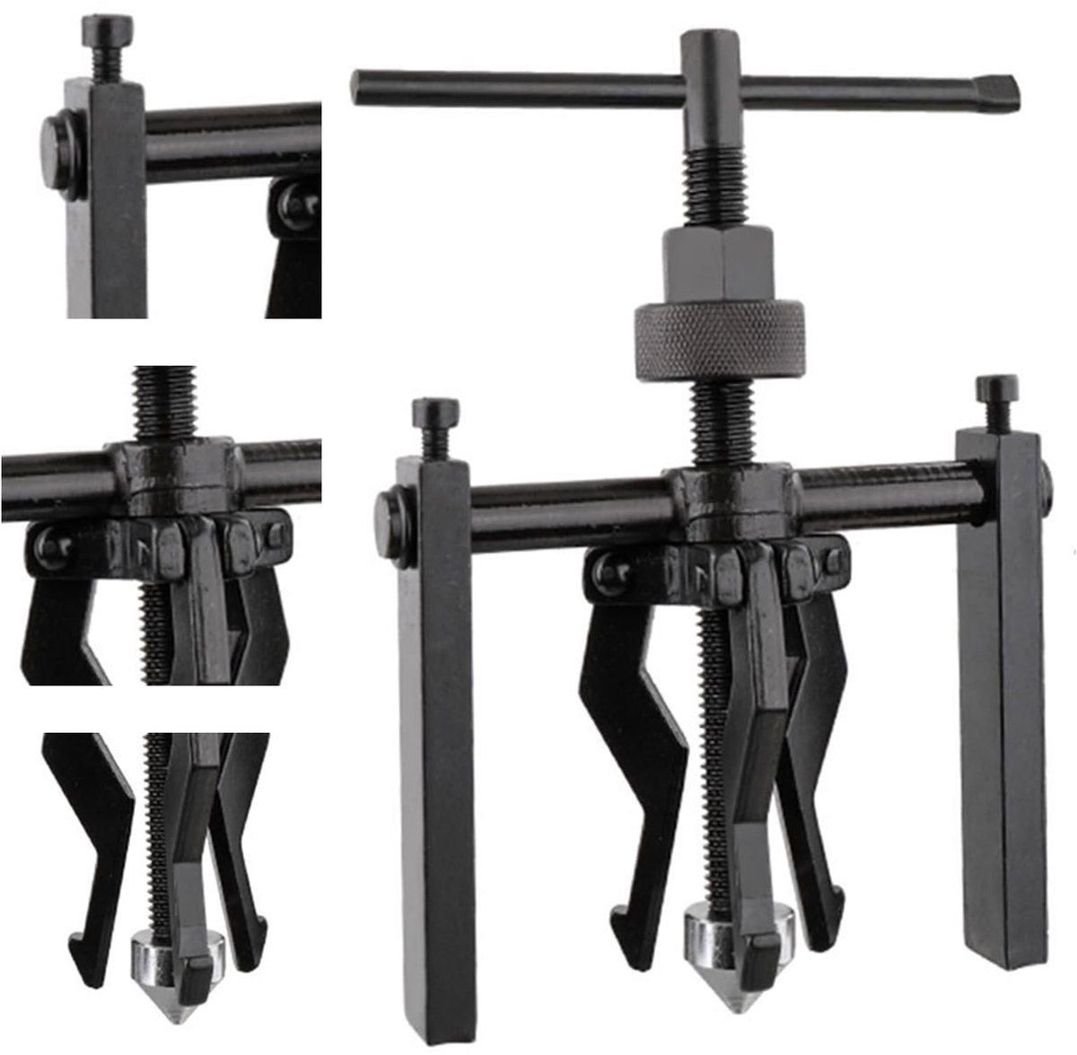 Omgoods - 3-Jaw Lager Trekker voor Auto's en Motoren - Chrome-Vanadium Staal