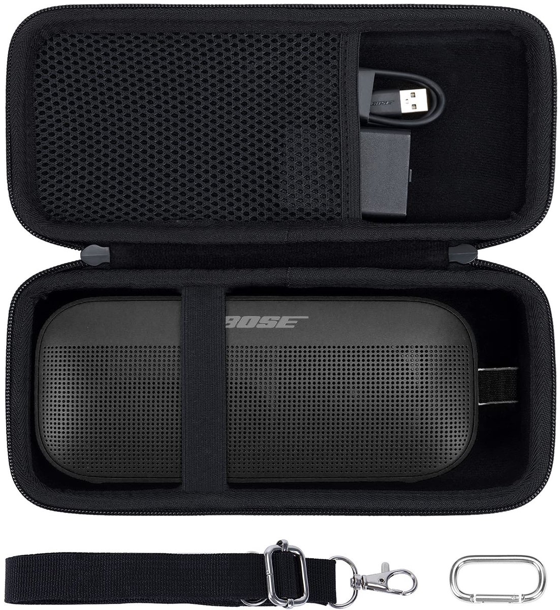Omgoods - Hard Case voor Bose SoundLink Flex 2e Generatie - Beschermende Draagtas