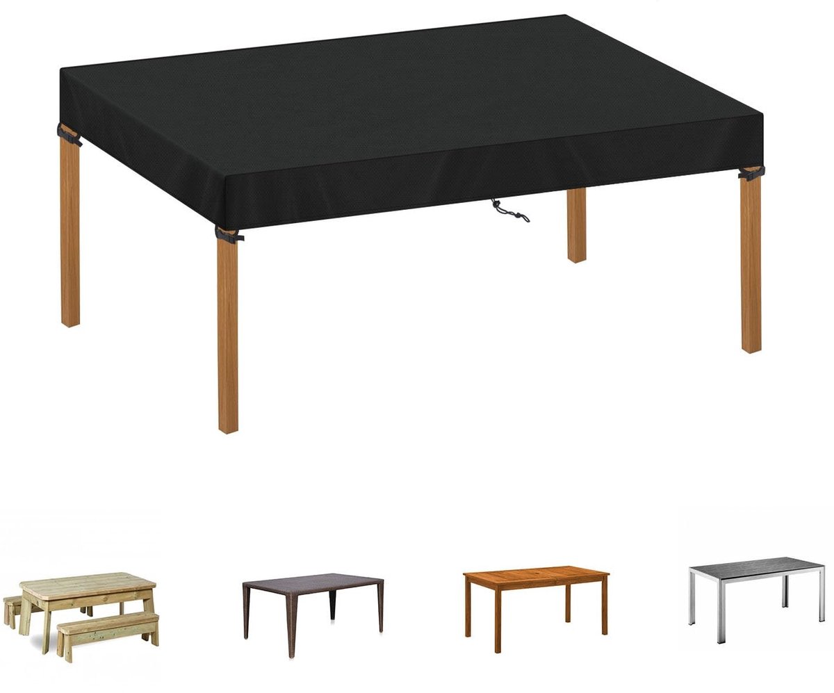 Omgoods - Waterdichte Tafelbedekking voor Tuin, 120 x 70 x 15 cm