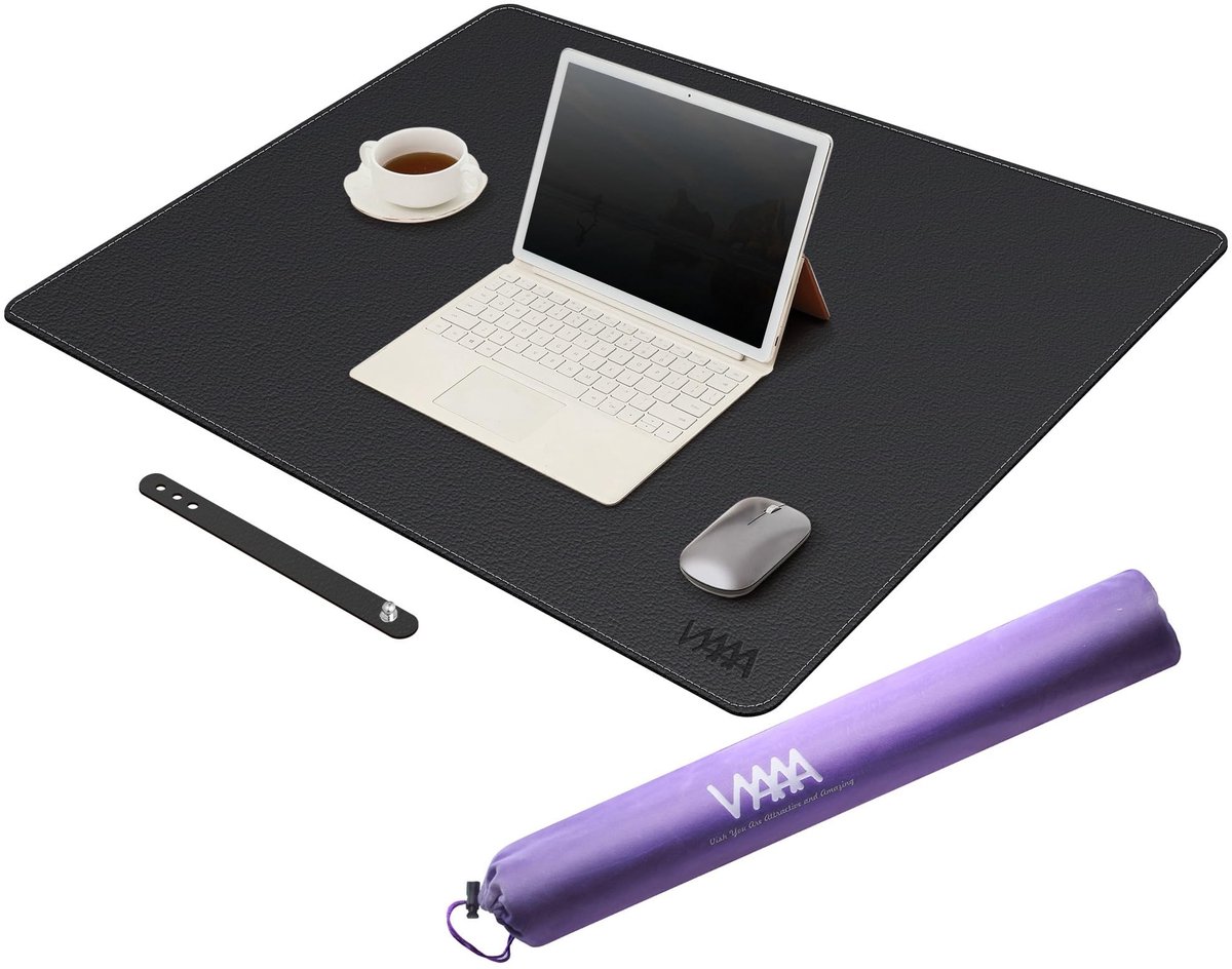 Omgoods - Leren Bureau Mat - Multifunctionele Desk Protector en Muismat