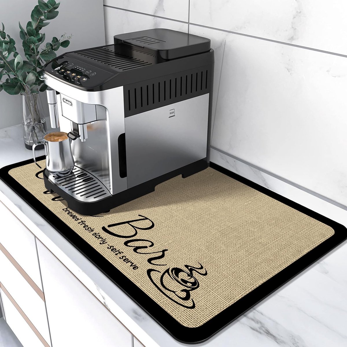 Omgoods - Waterabsorberende Koffiemat voor Onderzetters en Dierenbakken