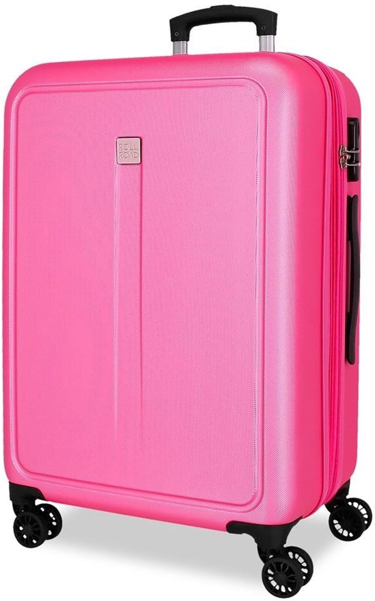 Omgoods - Medium Koffer in Roze met TSA Slot
