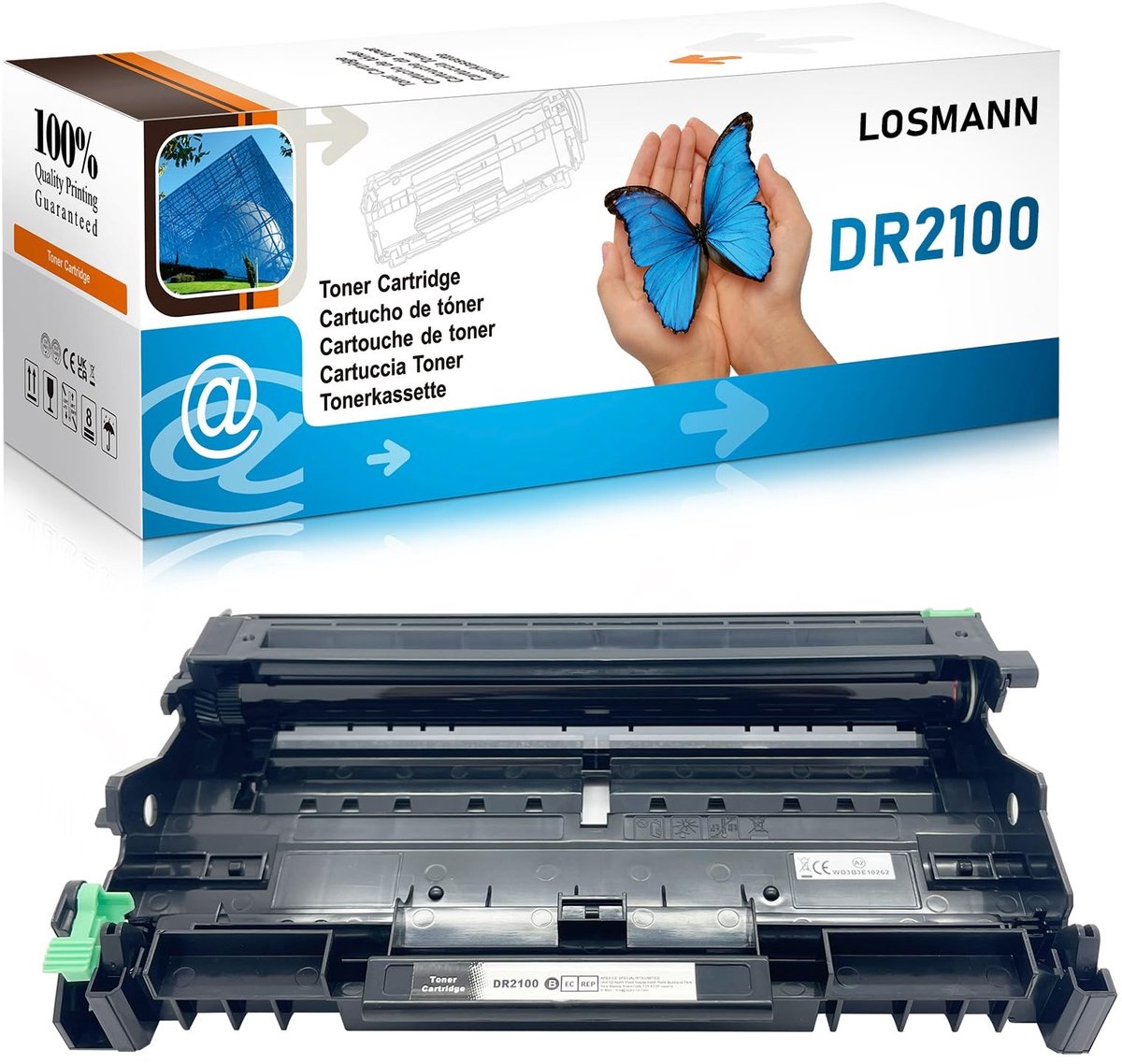 Omgoods - Compatibele Trommeleenheid voor Brother Printers met Hoge Capaciteit