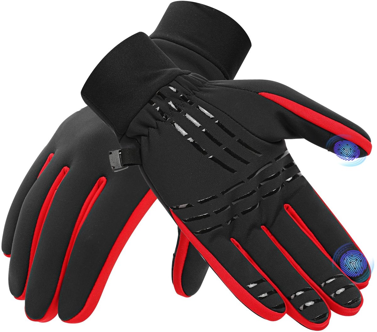 Omgoods - Multifunctionele Cycling Handschoenen - Warm, Winddicht, Touchscreen met Fleece Voering