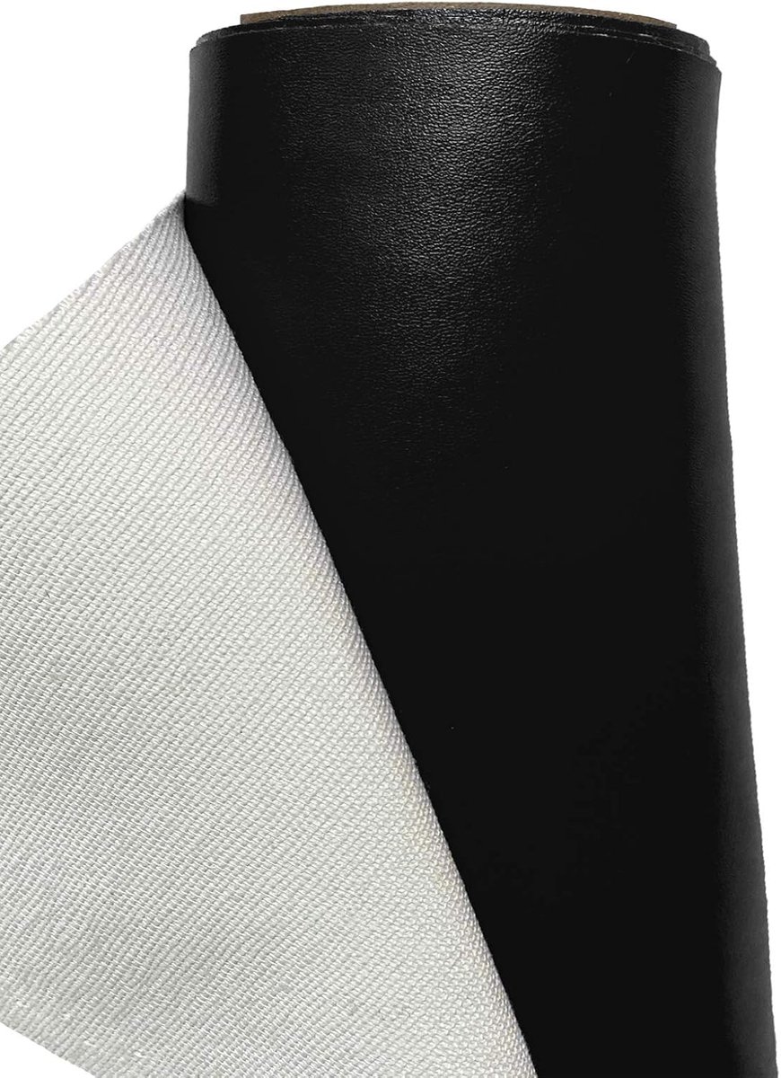 Stof, nepleer, vinyl, waterdicht, materiaal, voor kleding maken, bekleding, 1 meter, 100 x 140 cm, zwart
