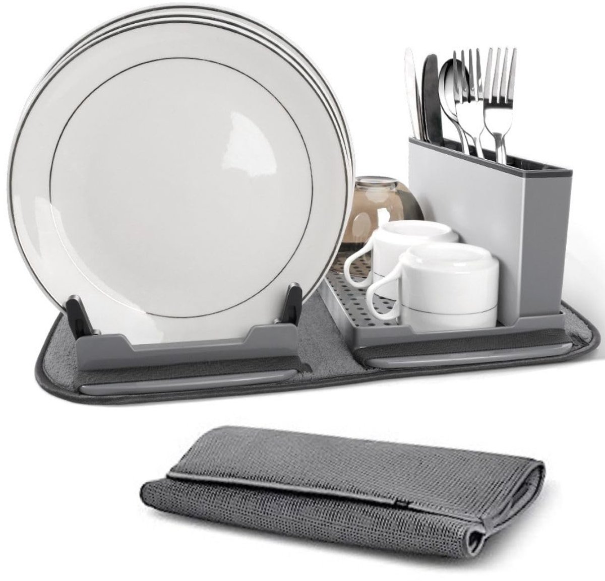 Omgoods - Opvouwbare Droogmat voor Servies en Keukenaccessoires