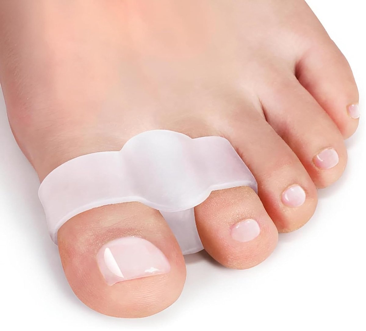 12-delige siliconen teen spreider bij Hallux Valgus Gel teen Corrector, teenscheider Correctie, siliconen teen spreider voor Bunion en overlappende tenen