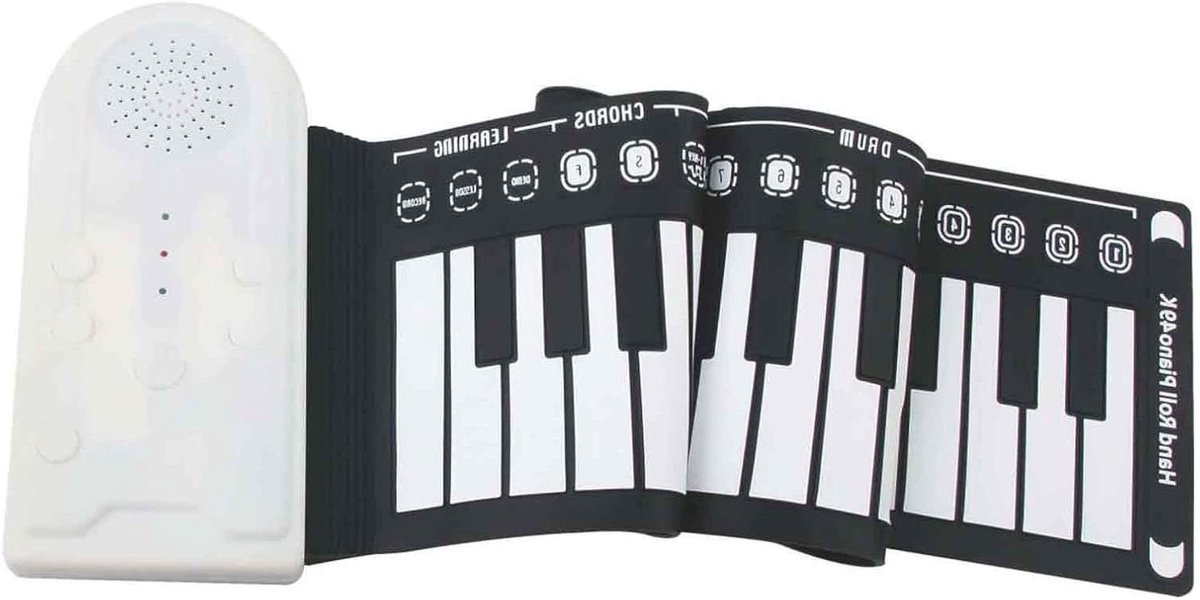 Rolbare Piano Keyboard - Elektrisch Vouwbaar - Muziek Leren Spelen - 49 Toetsen - 29 x 183 x 72 cm