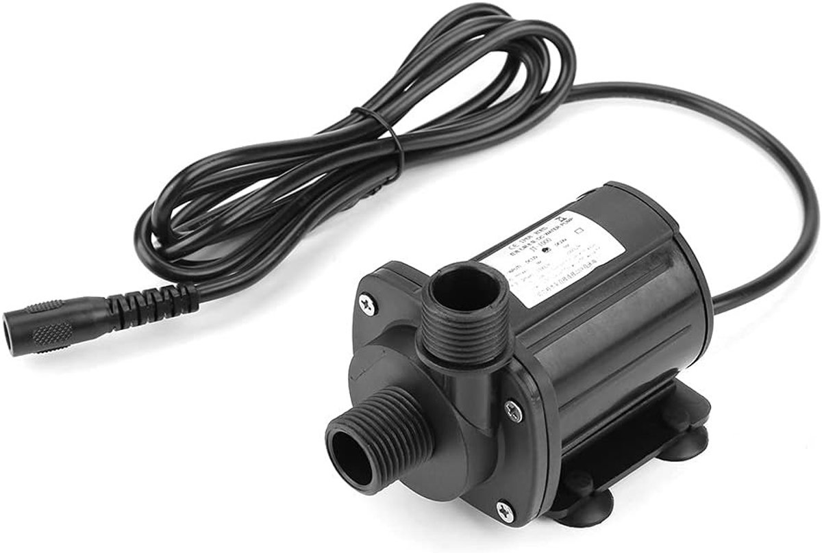 Krachtige 24V Borstelloze Dompelpomp voor Water met een Capaciteit van 2000L/H en Temperatuurbereik -20°C tot 90°C