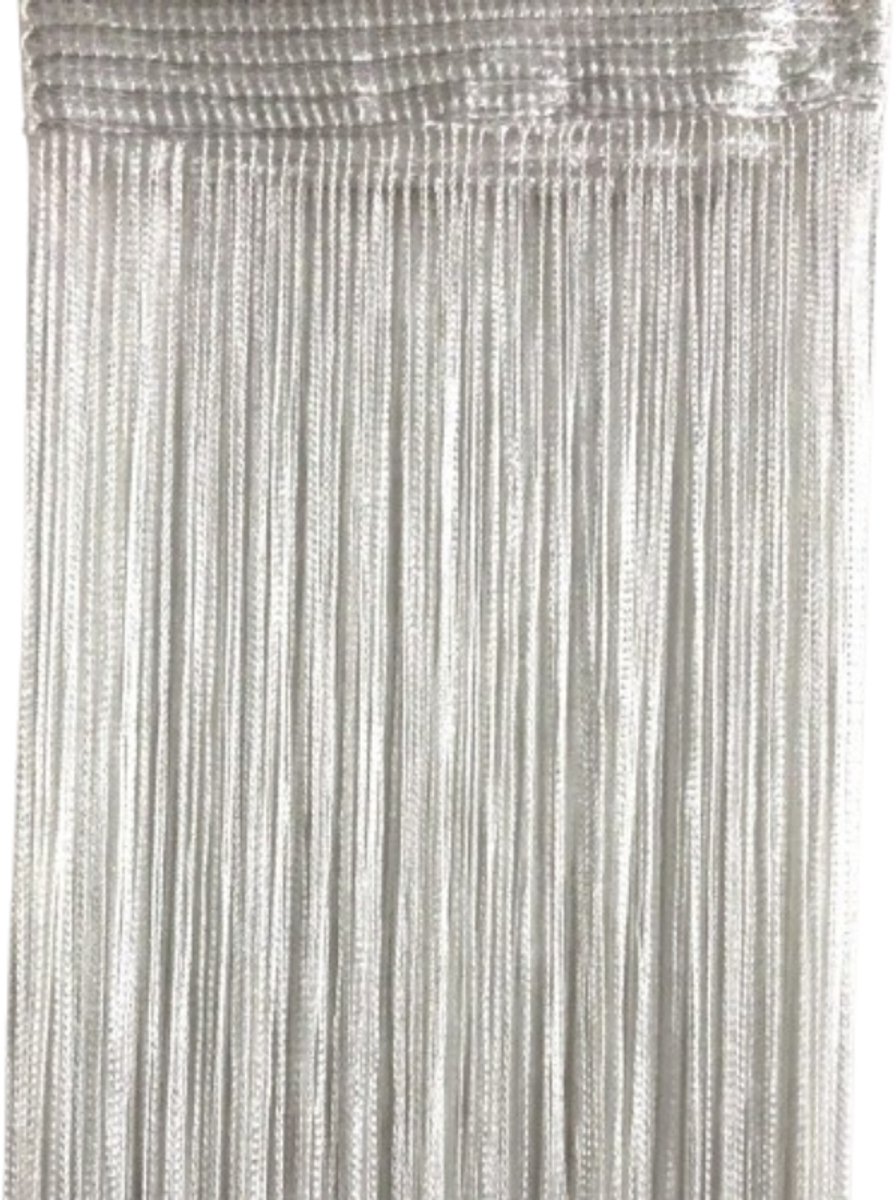 Gordijngordijnen met franjes 100x200 cm 1 paar