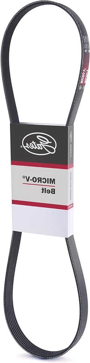 Micro V Riem - Ribbelband Keeleriem - Auto Onderhoud - EPDM Materiaal - 4PK1708 - Zwart