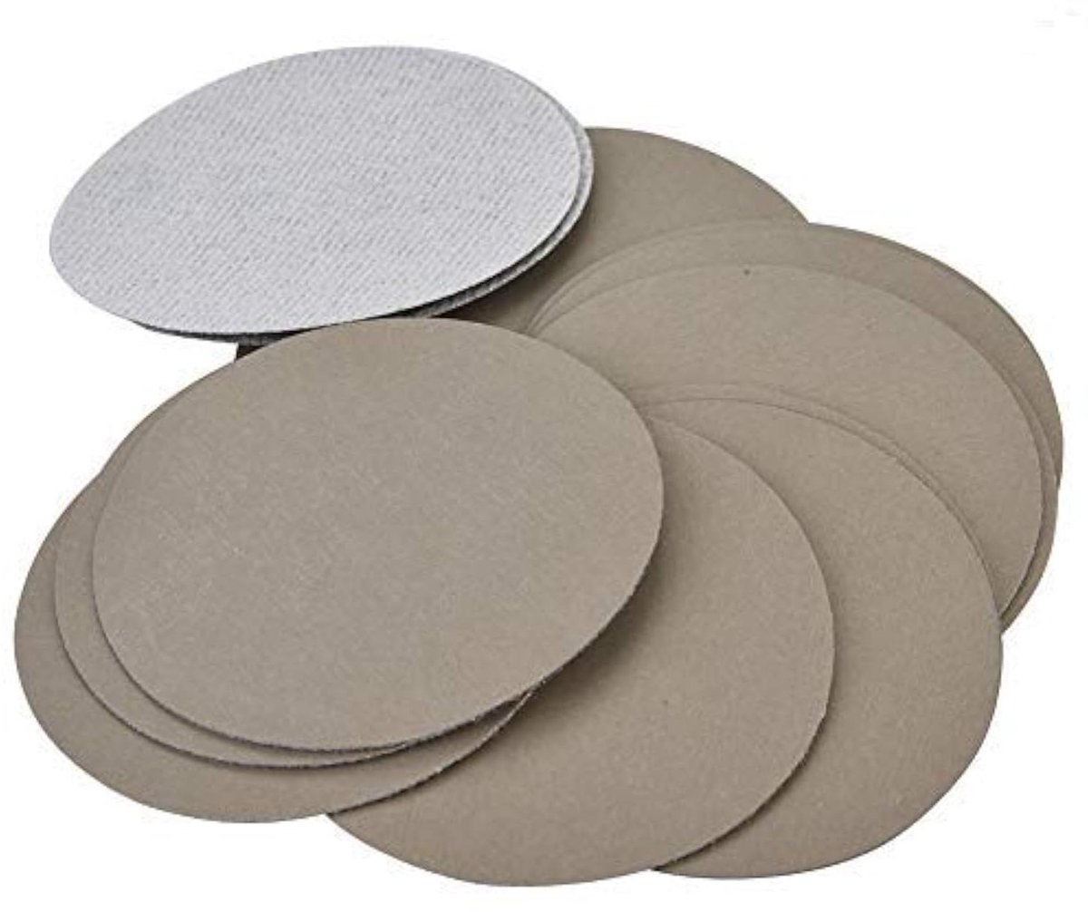 Schuurschijven Set - Schuurpapier Polijstschijven - Metaal Hout Polijsten - Dubbelzijdig Gebruik - 75 mm 50 stuks - Bruin