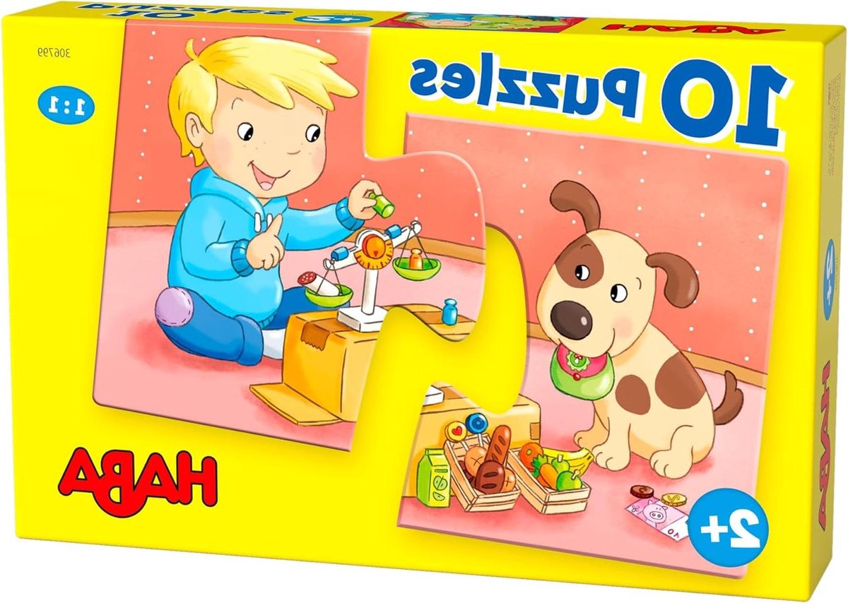 Kinder Puzzels - Legpuzzels Peuters - Leren Spelen - Grote Stukken - 18 x 12 cm - Meerkleurig