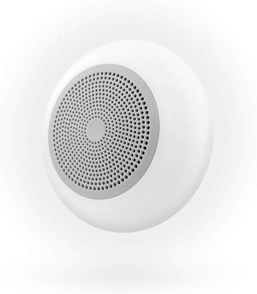 Bluetooth Luidspreker - Draagbare speaker - Muziek Streamen - Ingebouwde LED verlichting - 10 Meter Bereik - Grijs