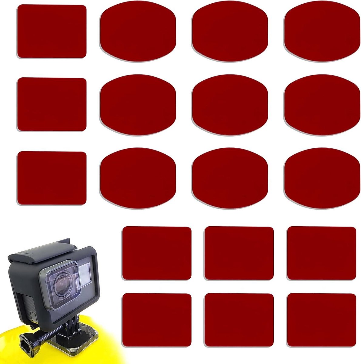 Montage Pads - Zelfklevende Pads - Voorwerpen Bevestigen - Waterdicht Super Viskeus - 18 Stuks - Zwart