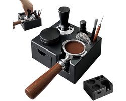 Tamper Station voor Barista, Verstelbaar Tamp Station voor Espresso, Koffie Accessoires, Geschikt voor 51 - 58 mm Tamper