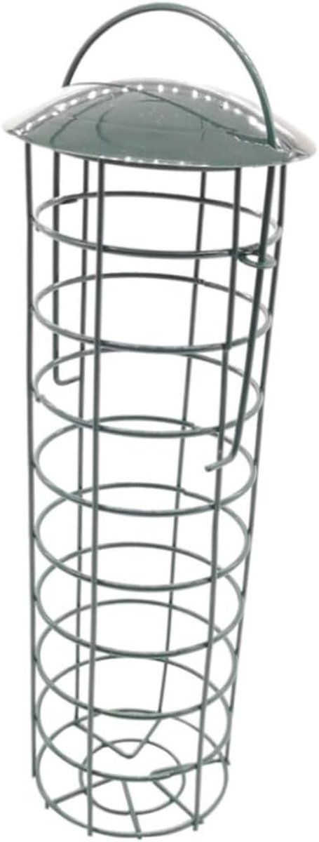 Vogelvoerhouder - Voederhuisje Voedertafel - Vogels Voeren - Open Ontwerp - 24 cm Hoog - Groen