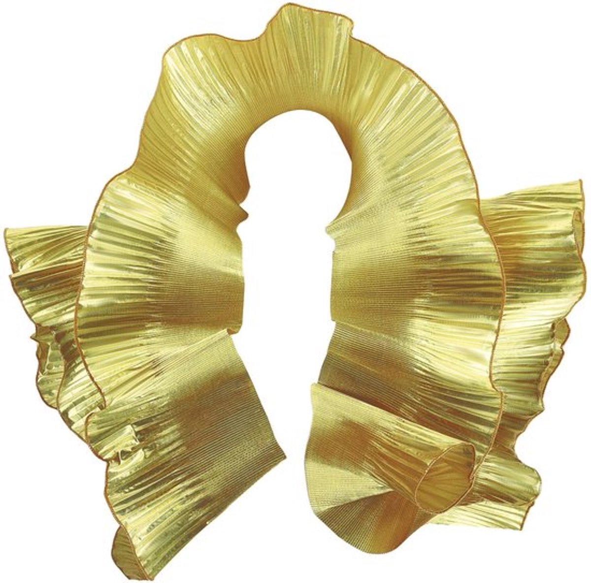 Golden crown - Organza Ruches - Geplooide Kant Stof Trim - Goud