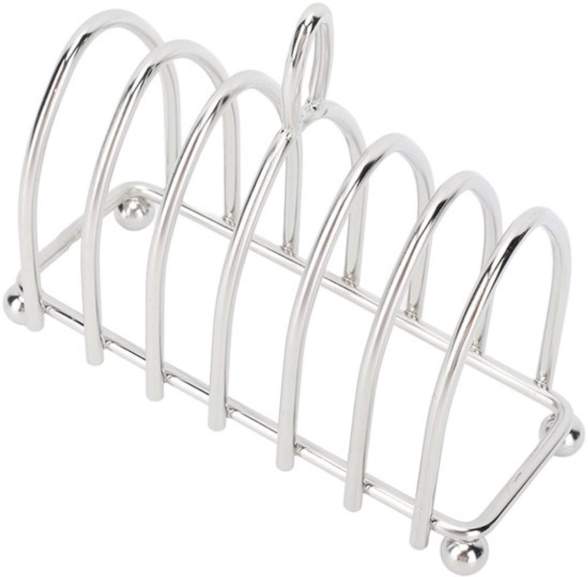 SPHProducts - Roestvrijstalen Toastrek - Vintage Toastbroodrekhouder
