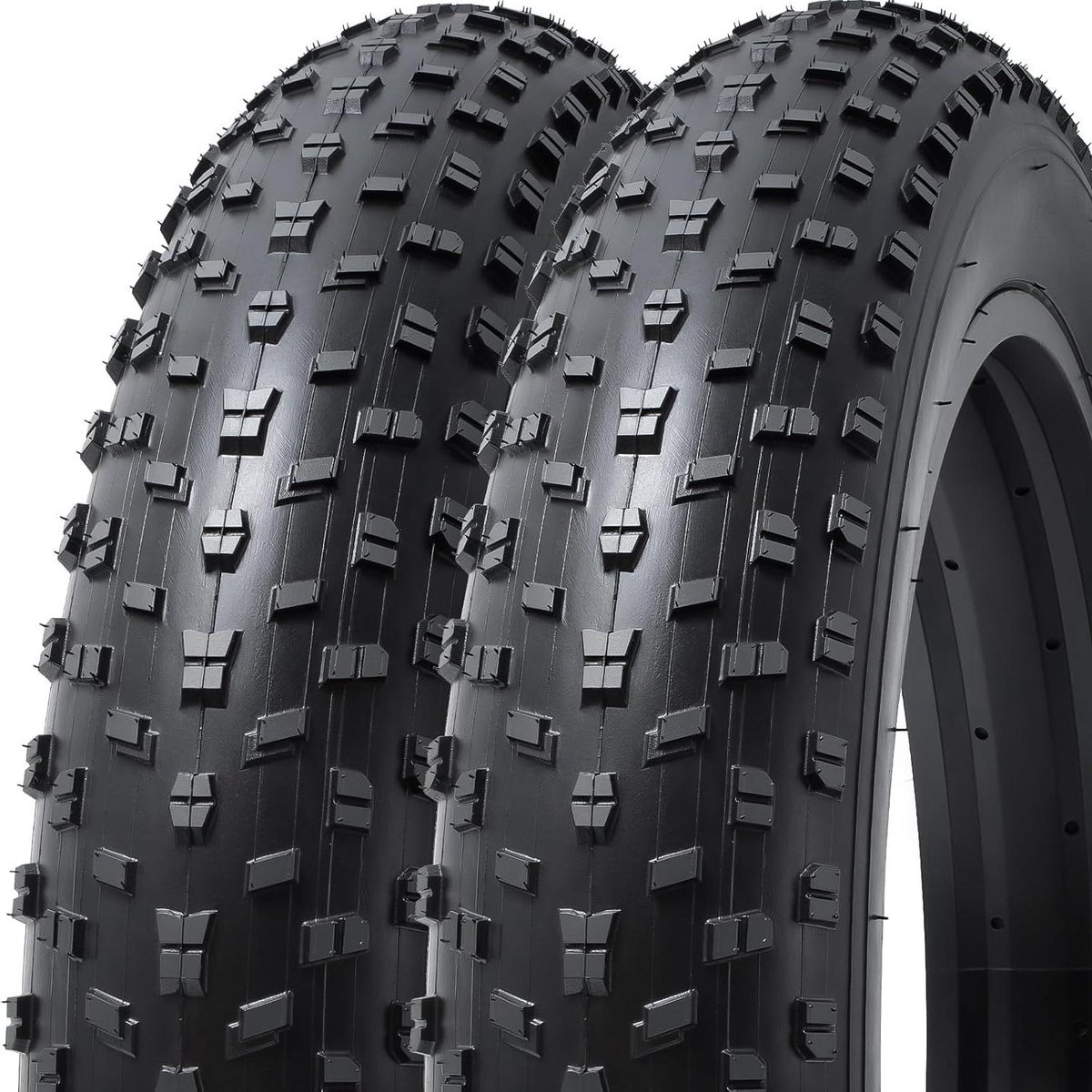 Fatbanden Set - Dikke Banden - Offroad Fietsen - Opvouwbare Soft Wire - 20 x 4.0 Inch - Zwart